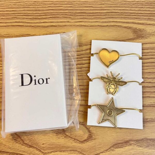 Dior Seltenes Geschenk-Haargummis (3er-Set) (VG16C)