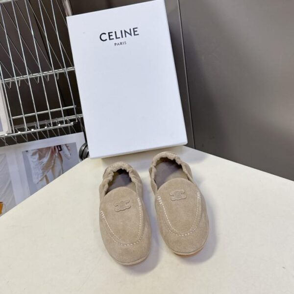 replica,schuhe,beste,kaufen,1:1,besten,seiten,Replik,turnschuhe,sneakers CELINEs neueste Arc de Triomphe-Loafer für Herbst und Winter mit dünner Sohle (5LG28)