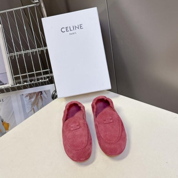replica,schuhe,beste,kaufen,1:1,besten,seiten,Replik,turnschuhe,sneakers CELINEs neueste Arc de Triomphe-Loafer für Herbst und Winter mit dünner Sohle (F7XB5)