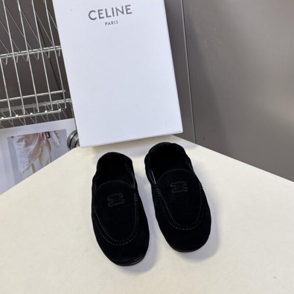 replica,schuhe,beste,kaufen,1:1,besten,seiten,Replik,turnschuhe,sneakers CELINEs neueste Arc de Triomphe-Loafer für Herbst und Winter mit dünner Sohle (X7RI1)