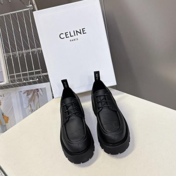 replica,schuhe,beste,kaufen,1:1,besten,seiten,Replik,turnschuhe,sneakers CELINEs neueste Herbst- und Winter-Laufsteg-Loafer mit dicker Sohle (GC9DN)