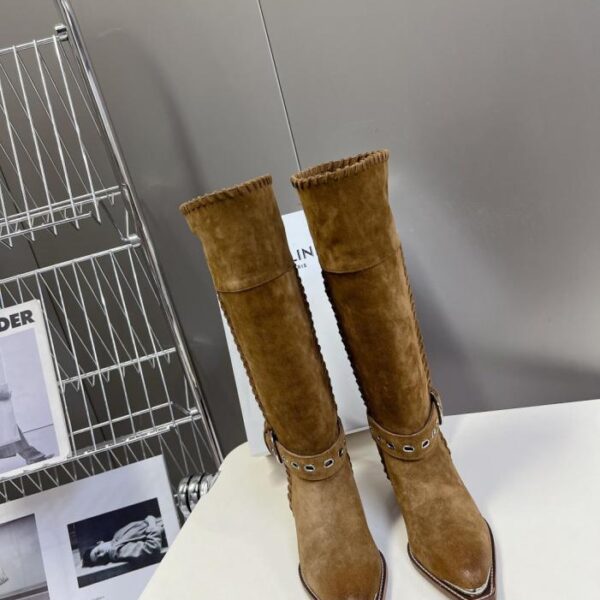 replica,schuhe,beste,kaufen,1:1,besten,seiten,Replik,turnschuhe,sneakers CELINE Counter neueste Retro Fashion Boots Stiefeletten (308I1)
