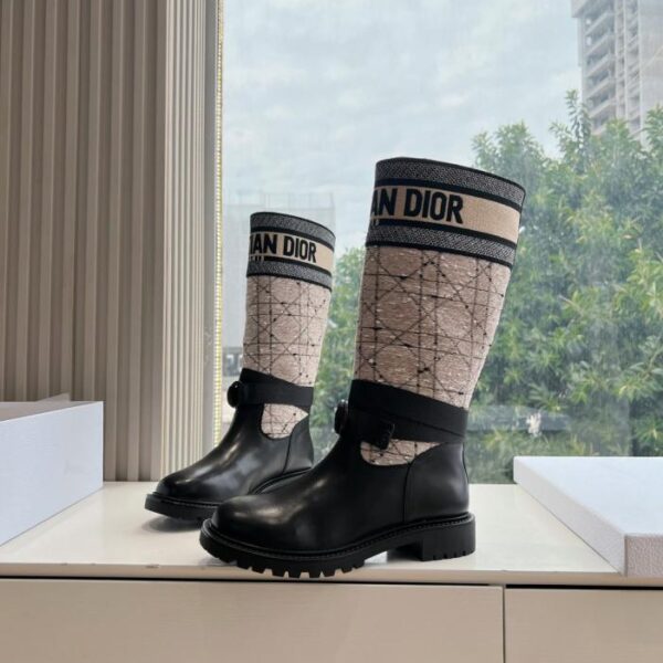 replica,schuhe,beste,kaufen,1:1,besten,seiten,Replik,turnschuhe,sneakers G133 Miss Dior Herbst/Winter Chelsea Stiefeletten (789U9)
