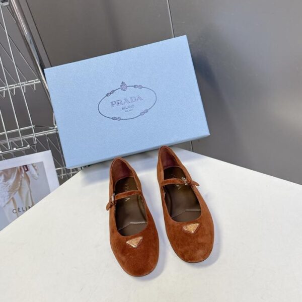 replica,schuhe,beste,kaufen,1:1,besten,seiten,Replik,turnschuhe,sneakers PRADA Frühjahr/Sommer Ballerinas (0CSO3)