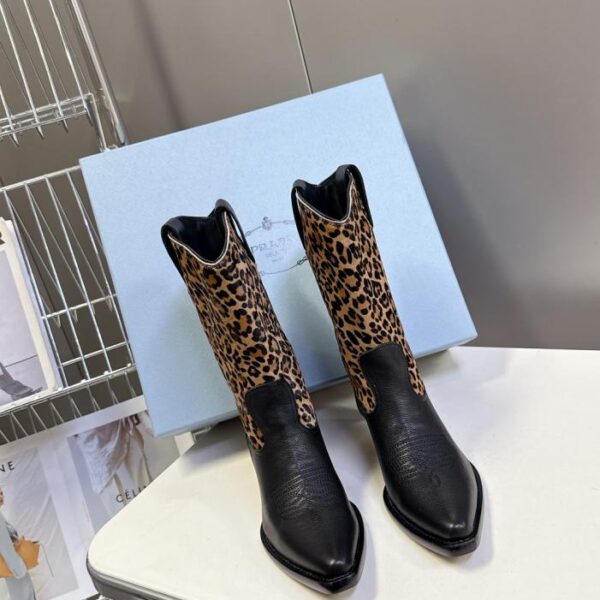 replica,schuhe,beste,kaufen,1:1,besten,seiten,Replik,turnschuhe,sneakers PRADAs neueste Western-Cowboystiefel für Herbst und Winter, Zauberstiefel (UGKQU)