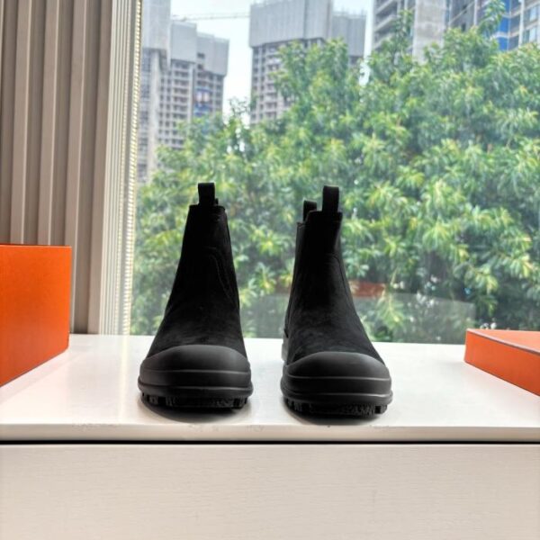 HERMES Herbst/Winter Neue klassische Stiefel Ritterstiefel (D84NQ)