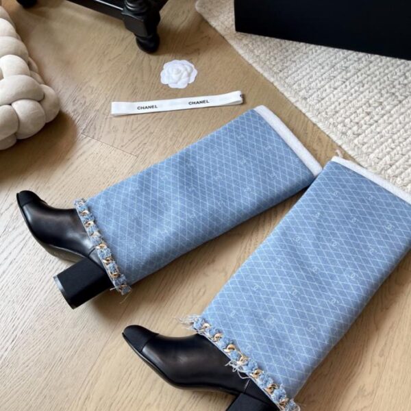 Chanel 25A Neue Kettenstiefel-Serie Top Edition (ZSWBY)