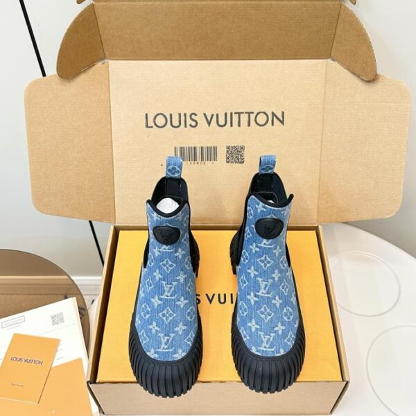 replica,schuhe,beste,kaufen,1:1,besten,seiten,Replik,turnschuhe,sneakers Top-Version LOUIS VUITTON LV Classic Online Celebrity Chelsea Stiefeletten LV Ruby Stiefeletten Top-Version (Q58CK)