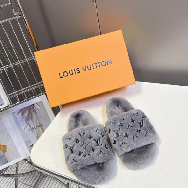 replica,schuhe,beste,kaufen,1:1,besten,seiten,Replik,turnschuhe,sneakers Louis Vuittons neueste Pelzpantoffeln für Herbst und Winter (234AM)