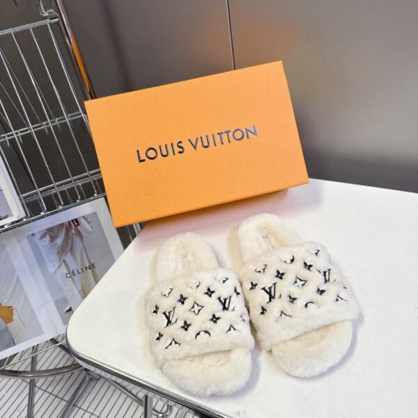 replica,schuhe,beste,kaufen,1:1,besten,seiten,Replik,turnschuhe,sneakers Louis Vuittons neueste Pelzpantoffeln für Herbst und Winter (PSZV2)