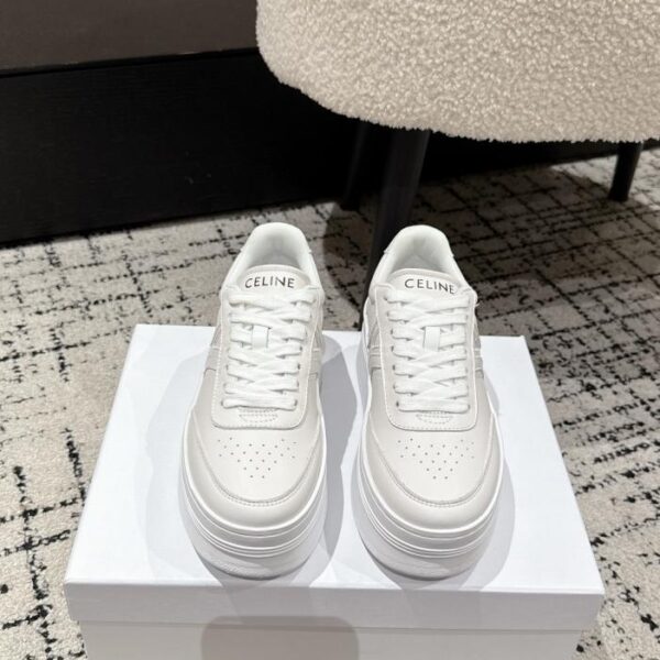replica,schuhe,beste,kaufen,1:1,besten,seiten,Replik,turnschuhe,sneakers Topversion der neuesten CELINE 25 Block-Serie, Schnürschuhe mit dicker Sohle, Freizeitsportschuhe TRIOMPHE (GMJB7)