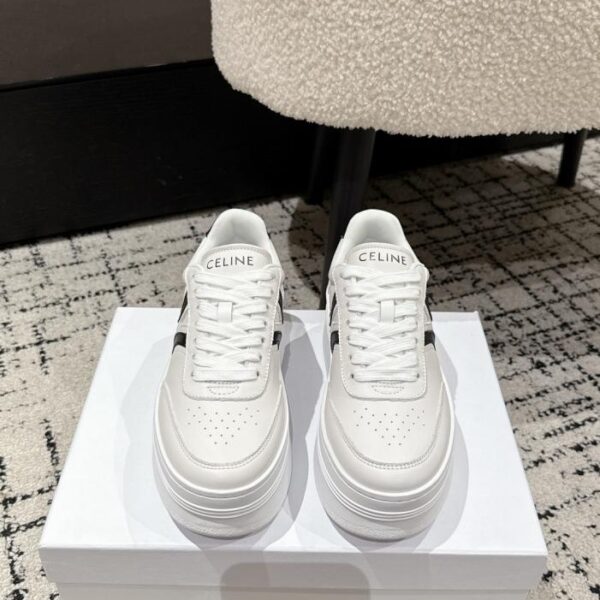 replica,schuhe,beste,kaufen,1:1,besten,seiten,Replik,turnschuhe,sneakers Topversion der neuesten CELINE 25 Block-Serie, Schnürschuhe mit dicker Sohle, Freizeitsportschuhe TRIOMPHE (HMYAQ)