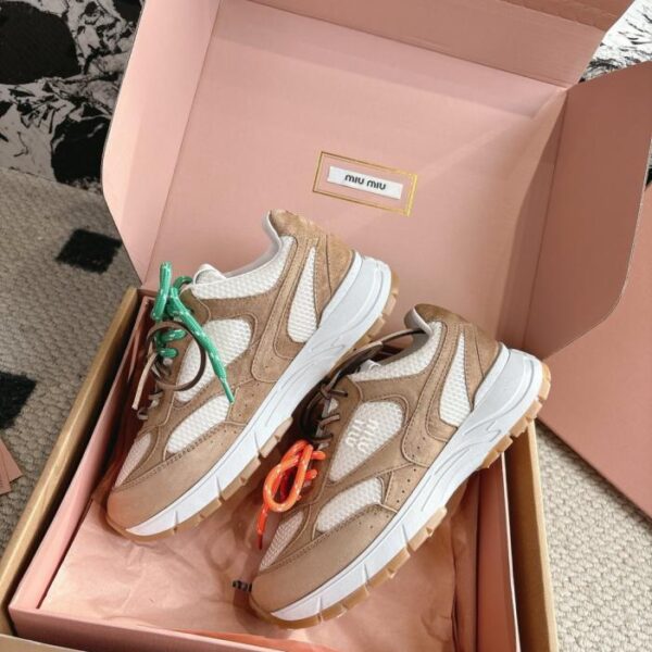 MiuMiu Frühling/Sommer Neue Sport- und Freizeitschuhe mit dicker Sohle (VMB4Z)