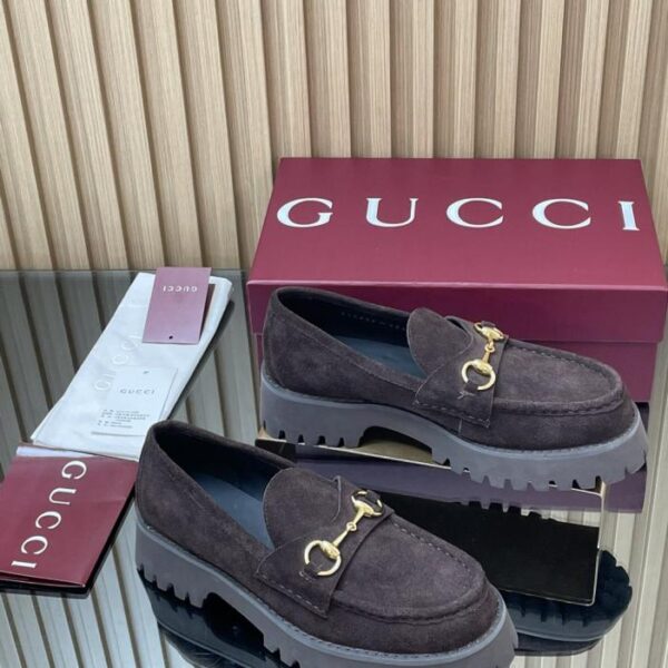 replica,schuhe,beste,kaufen,1:1,besten,seiten,Replik,turnschuhe,sneakers Die neusten GUCCI Palladium Horsebit Plateau-Loafer für Herbst und Winter (3T3HU)