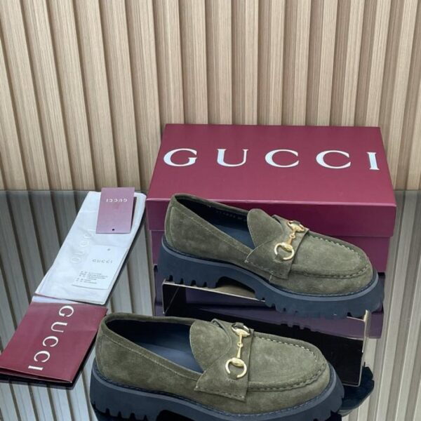 replica,schuhe,beste,kaufen,1:1,besten,seiten,Replik,turnschuhe,sneakers Die neuesten GUCCI Palladium Horsebit Loafer mit dicker Sohle für Herbst und Winter (AQBUL)