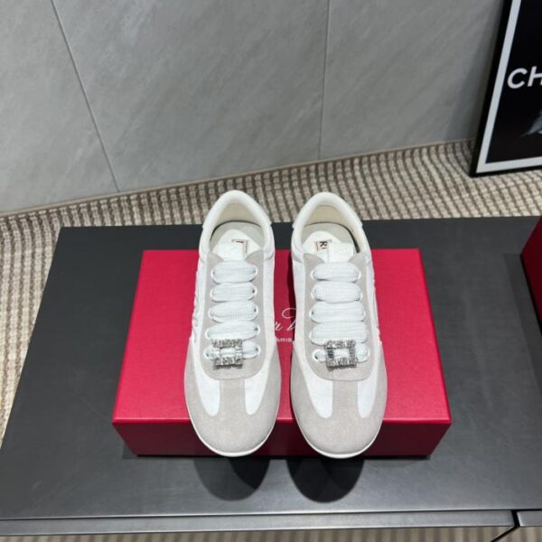 Top-Version ROGE VIVIE, neue Freizeitschuhe mit runder Spitze und Stickereien für den Frühherbst (FXLY7)