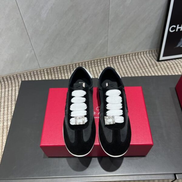 Top-Version ROGE VIVIE, neue Freizeitschuhe mit runder Spitze und Stickereien für den Frühherbst (XROHQ)