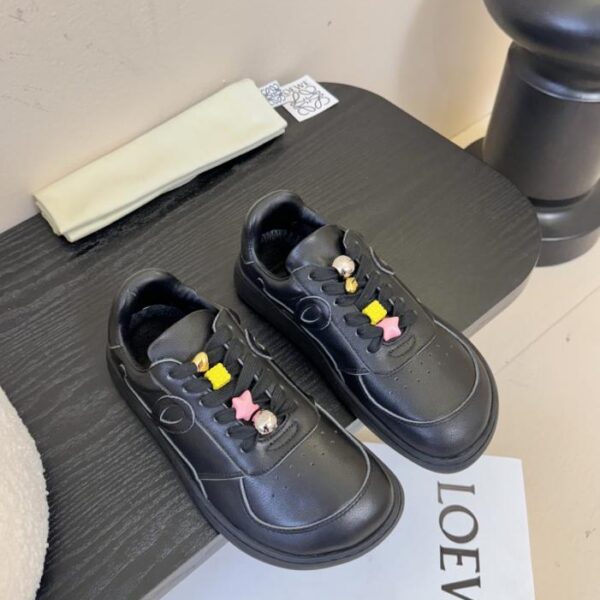 replica,schuhe,beste,kaufen,1:1,besten,seiten,Replik,turnschuhe,sneakers LOEWE Herbst/Winter Paar neue Jambo Sneakers Schnürschuhe Retro British Style weiße Schuhe Freizeitschuhe (34FDQ)