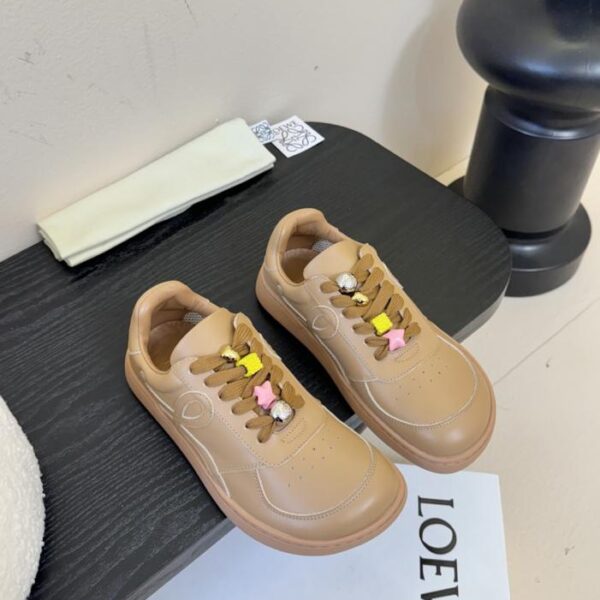 replica,schuhe,beste,kaufen,1:1,besten,seiten,Replik,turnschuhe,sneakers LOEWE Herbst/Winter Paar neue Jambo Sneakers Schnürschuhe Retro British Style weiße Schuhe Freizeitschuhe (WTB)