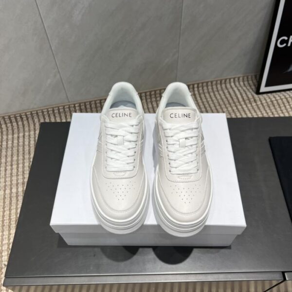 replica,schuhe,beste,kaufen,1:1,besten,seiten,Replik,turnschuhe,sneakers Top-Version der neuesten Casual-Serie der CELlNE Paris Fashion Show [Freizeitschuhe mit Schnürung und dicker Sohle im Farbblockdesign] (VFHDK)
