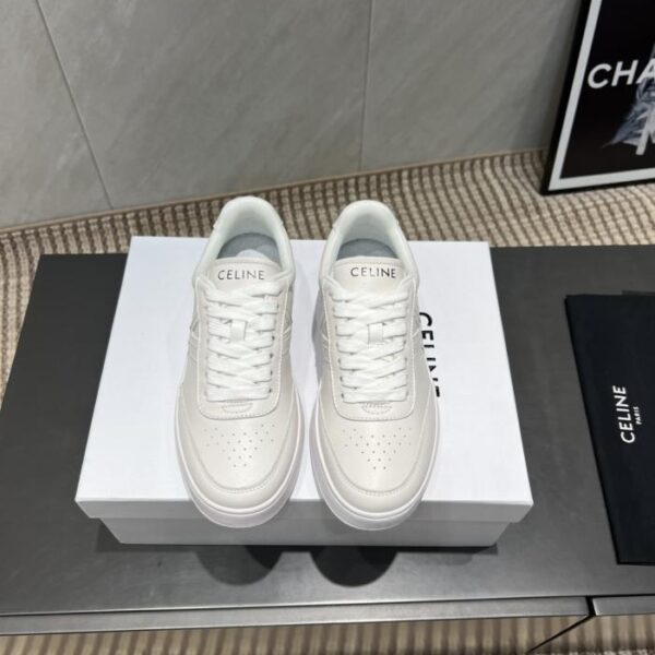 replica,schuhe,beste,kaufen,1:1,besten,seiten,Replik,turnschuhe,sneakers Top-Version der neuesten Casual-Serie der CELlNE Paris Fashion Show [farblich passende Freizeitschuhe mit Schnürung und dünner Sohle] (0FT8B)