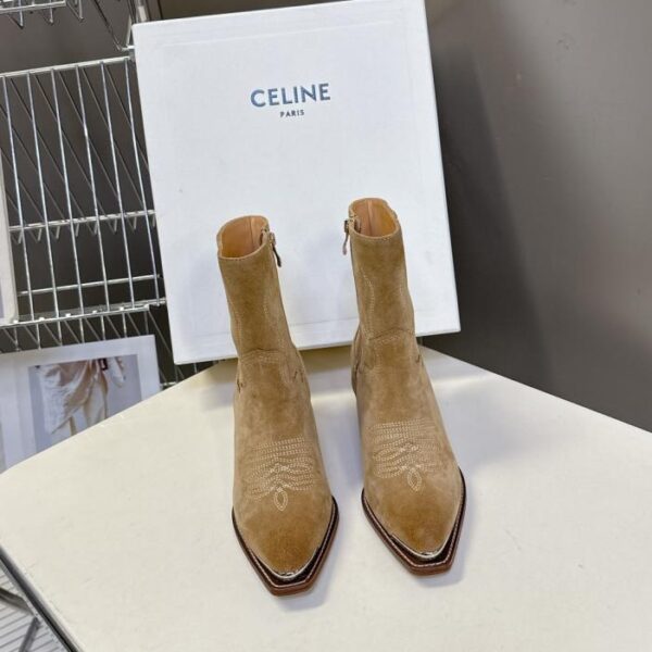 replica,schuhe,beste,kaufen,1:1,besten,seiten,Replik,turnschuhe,sneakers CELINE Counter Herbst und Winter neueste Retro-Mode Stiefeletten (E0HYG)
