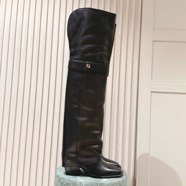 FENDI Klassische Herbst- und Winterstiefel Hosenstiefel (DLP4I)