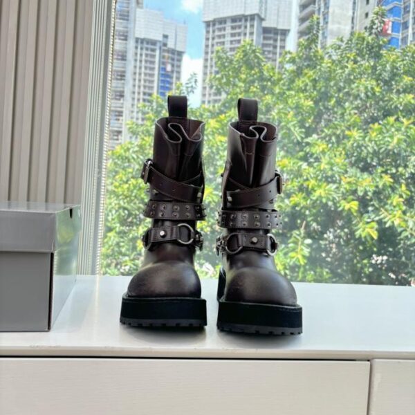 G06 Kaufebene Balenciaga Venom Paar hohe Stiefel (53AJJ)