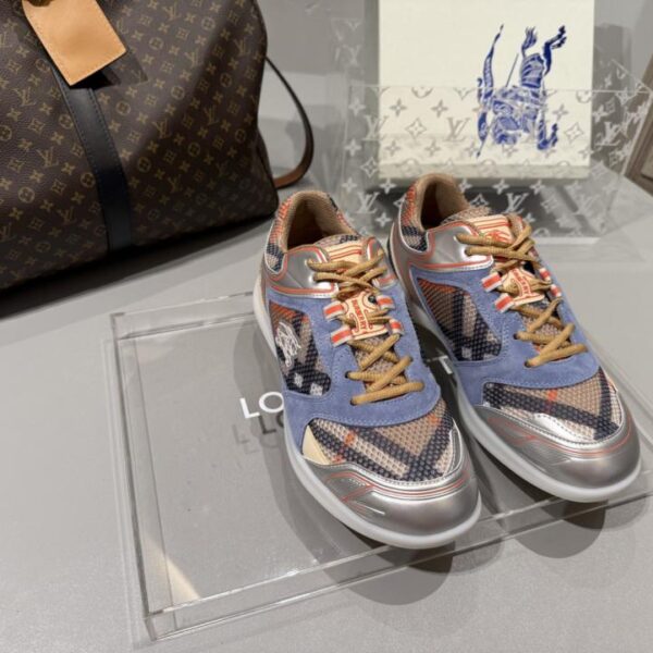replica,schuhe,beste,kaufen,1:1,besten,seiten,Replik,turnschuhe,sneakers Burberry Neue Retro-Colorblock-Sneaker (Y1JKH)