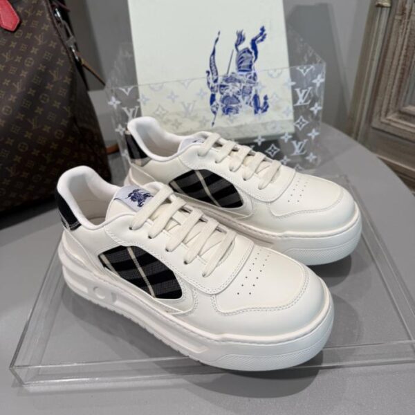 replica,schuhe,beste,kaufen,1:1,besten,seiten,Replik,turnschuhe,sneakers Burberry Dickbesohlte Plaid Freizeitschuhe im britischen Stil Neue Saison Schuhe (38.(QBWX8)