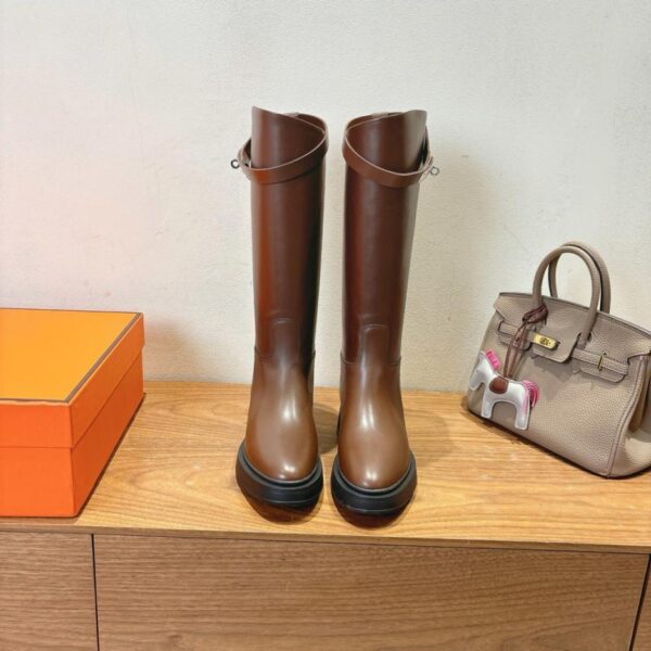 HERMES Herbst/Winter Klassische Kelly Boots (LDN9I)