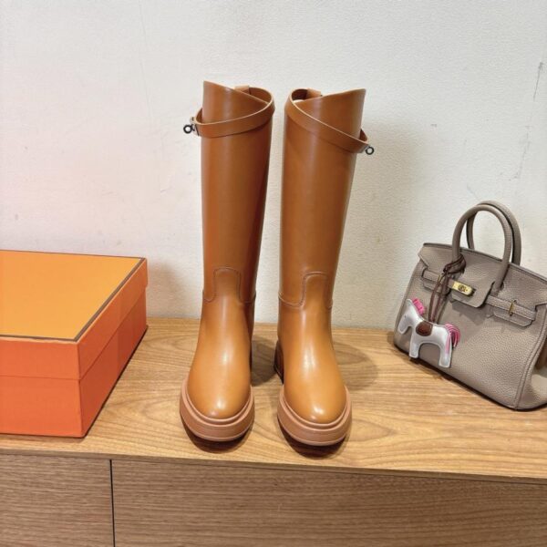 HERMES Herbst/Winter Klassische Kelly Boots (YJ54H)