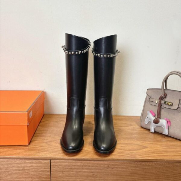 HERMES Herbst/Winter Klassische Kelly Boots (07X94)