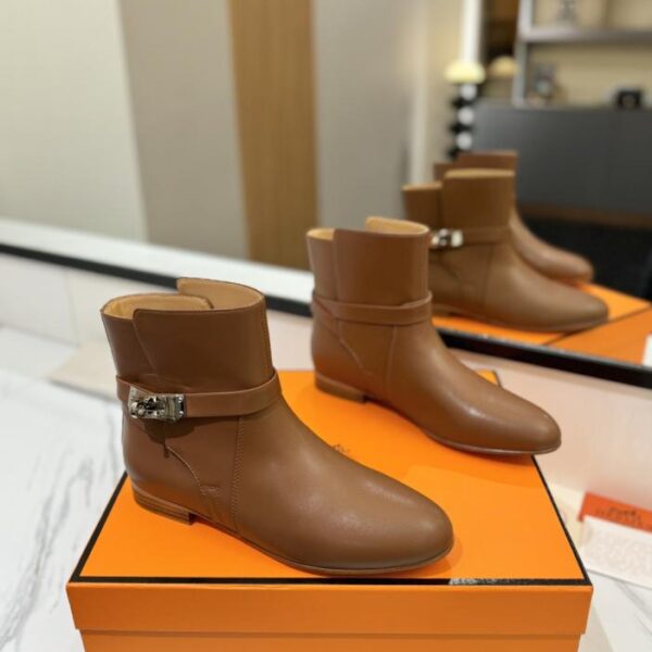 replica,schuhe,beste,kaufen,1:1,besten,seiten,Replik,turnschuhe,sneakers Hermes Premium Chelsea Stiefeletten Kelly Jumping (5B5MH)