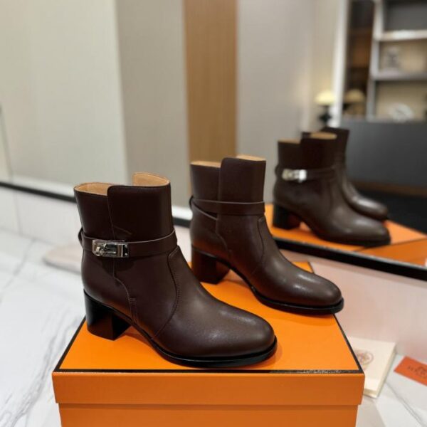 replica,schuhe,beste,kaufen,1:1,besten,seiten,Replik,turnschuhe,sneakers Hermes High-End Hot Girl Kelly Jumping Knight kurze Stiefel Top (17DD2)