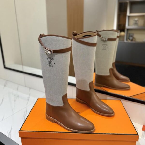 replica,schuhe,beste,kaufen,1:1,besten,seiten,Replik,turnschuhe,sneakers Hermes High-End Hot Girl Kelly Jumping Knight Boots Top (E7JCS)