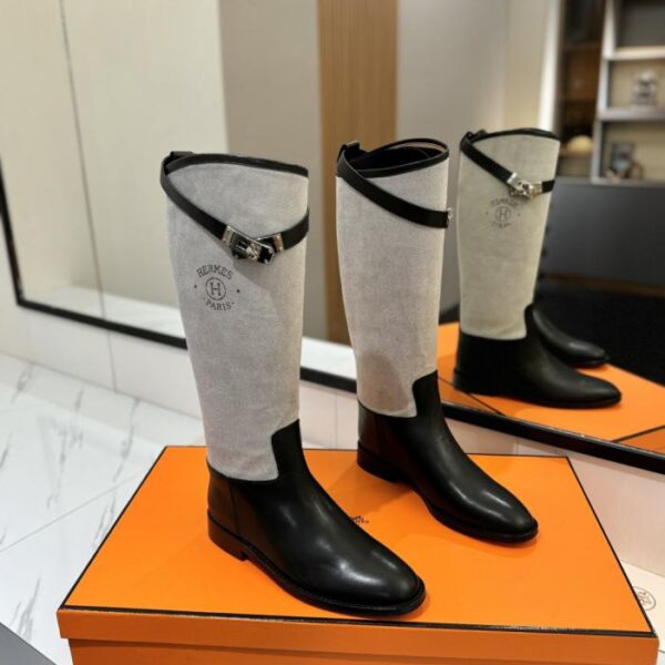 replica,schuhe,beste,kaufen,1:1,besten,seiten,Replik,turnschuhe,sneakers Hermes High-End Hot Girl Kelly Jumping Knight Boots Top (MV9RJ)