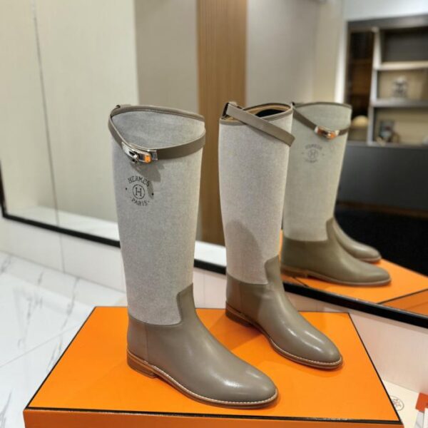 replica,schuhe,beste,kaufen,1:1,besten,seiten,Replik,turnschuhe,sneakers Hermes High-End Hot Girl Kelly Jumping Knight Boots Top (TWVB9)