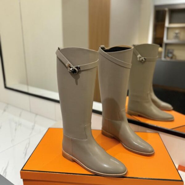 replica,schuhe,beste,kaufen,1:1,besten,seiten,Replik,turnschuhe,sneakers Hermes High-End Hot Girl Kelly Jumping Knight Boots Top (JUMAT)