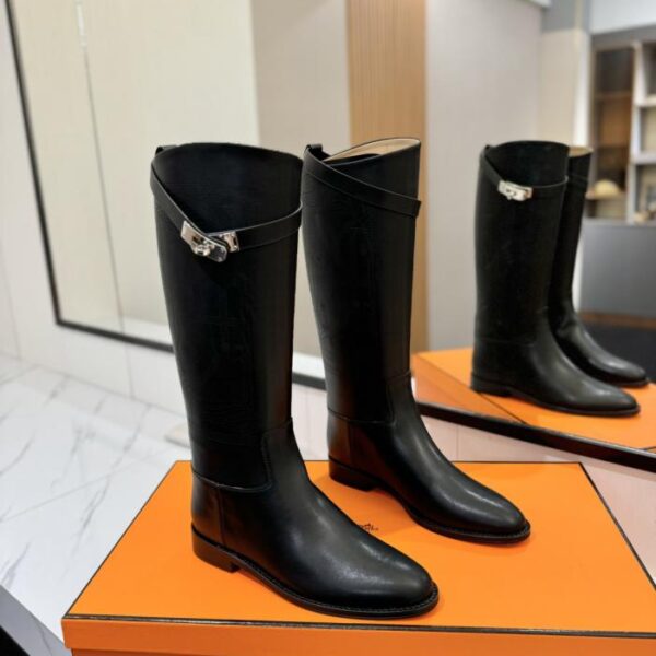 replica,schuhe,beste,kaufen,1:1,besten,seiten,Replik,turnschuhe,sneakers Hermes High-End Hot Girl Kelly Jumping Knight Boots Top (XFACW)