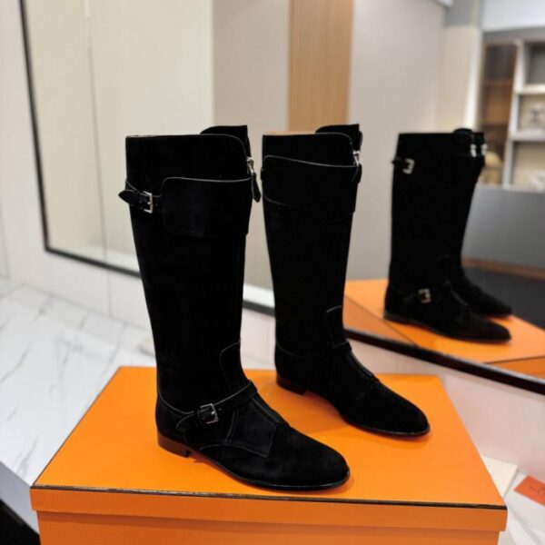 replica,schuhe,beste,kaufen,1:1,besten,seiten,Replik,turnschuhe,sneakers Hermes High-End Spice Kalbsleder Biker Boots (COJMK)