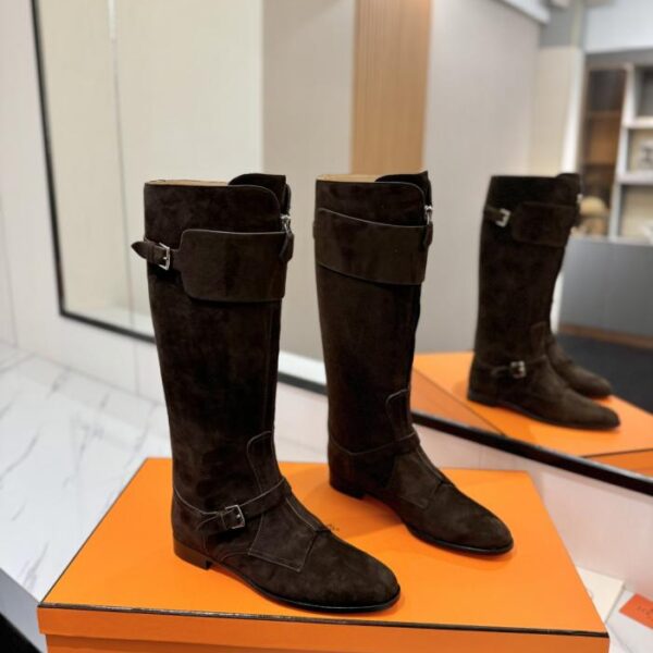 replica,schuhe,beste,kaufen,1:1,besten,seiten,Replik,turnschuhe,sneakers Hermes High-End Spice Kalbsleder Biker Boots (P9PVA)