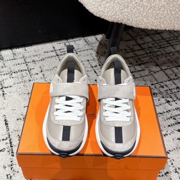 replica,schuhe,beste,kaufen,1:1,besten,seiten,Replik,turnschuhe,sneakers Hochwertige, lässige Hermes Loop-Sneaker mit Plateausohle (7O0ZE)