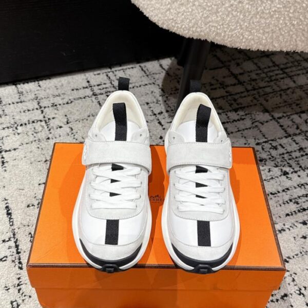 replica,schuhe,beste,kaufen,1:1,besten,seiten,Replik,turnschuhe,sneakers Hochwertige, lässige Hermes Loop-Sneaker mit Plateausohle (R43L5)