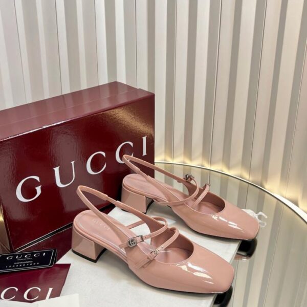 replica,schuhe,beste,kaufen,1:1,besten,seiten,Replik,turnschuhe,sneakers Gucci – Neue Mary Janes mit Doppel-G-Schnalle und Schleife, Ballerinas mit niedrigem Absatz (NGFNF)