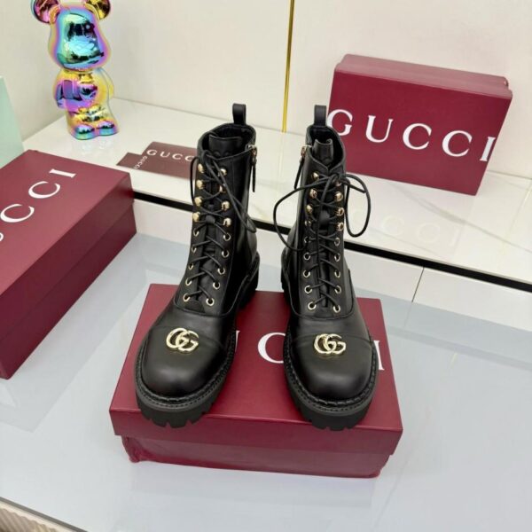 replica,schuhe,beste,kaufen,1:1,besten,seiten,Replik,turnschuhe,sneakers Neue GUCCI All-Match Martin-Schnürstiefel (MXFA2)