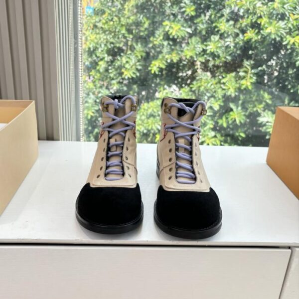 G199 Hochwertige Louis Vuitton Pharrell Collaboration Catwalk Style Jigglypuff Casual Sneakers Chelsea Boots mit dicker Sohle (IOGPL)