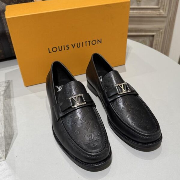 LV Loafers Slip-On Lederschuhe (0BSYY)