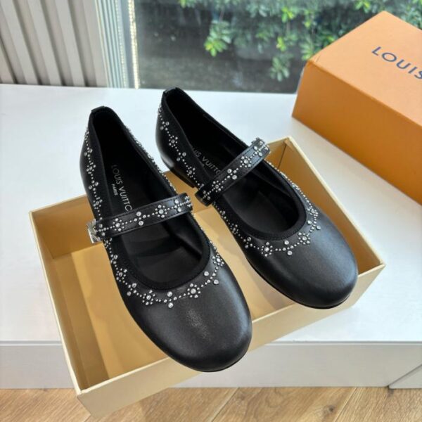replica,schuhe,beste,kaufen,1:1,besten,seiten,Replik,turnschuhe,sneakers G199 Top Edition LV x TM 6AM Murakami Takashis neue Mary Jane-Schuhe (3I9NE)