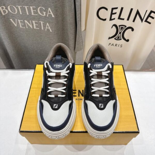 replica,schuhe,beste,kaufen,1:1,besten,seiten,Replik,turnschuhe,sneakers Fendi New First 1 Series Mesh-Schnürsneaker mit dicker Sohle für Herren (NL59Y)